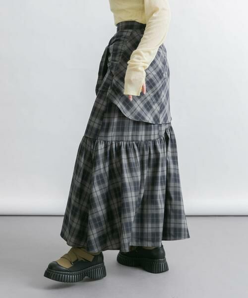 KBF / ケービーエフ スカート | スリーブノットチェックスカート | 詳細17