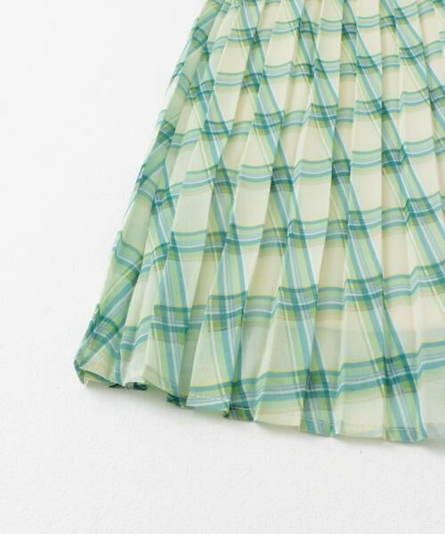 KBF / ケービーエフ スカート | シアーチェックプリーツスカート | 詳細16