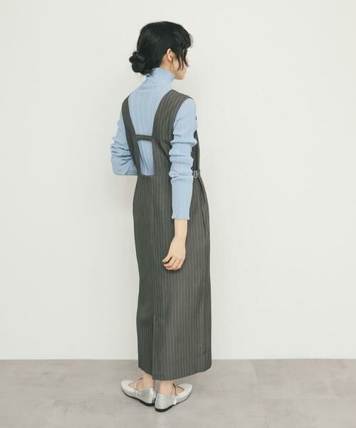 KBF / ケービーエフ ワンピース | 『2サイズ展開』ピンストライプジャンパースカート | 詳細16