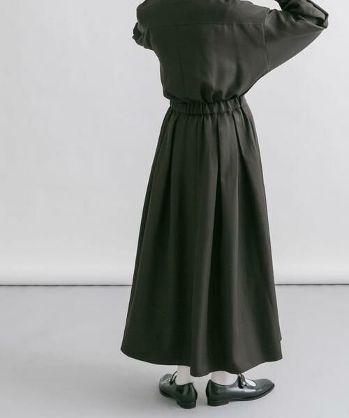 KBF / ケービーエフ ワンピース | オープンカラーボックスプリーツワンピース | 詳細2