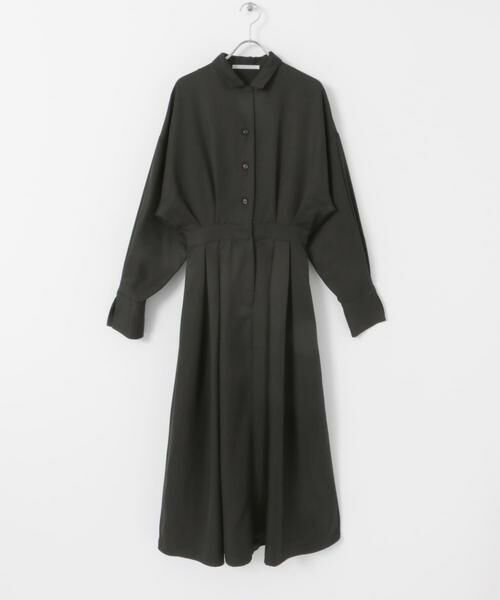 KBF / ケービーエフ ワンピース | オープンカラーボックスプリーツワンピース | 詳細7