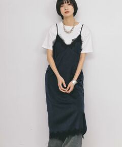 KBF / ケービーエフ ワンピース | レーストリムキャミワンピース