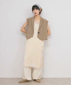 KBF / ケービーエフ ワンピース | レーストリムキャミワンピース