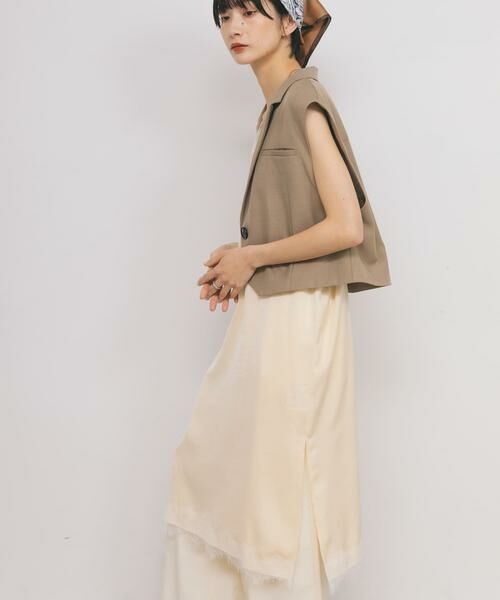 KBF / ケービーエフ ワンピース | レーストリムキャミワンピース | 詳細18