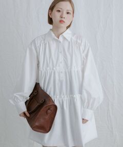 KBF / ケービーエフ ワンピース | ティアードバルーンミニワンピース