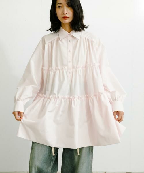 KBF / ケービーエフ ワンピース | ティアードバルーンミニワンピース | 詳細13