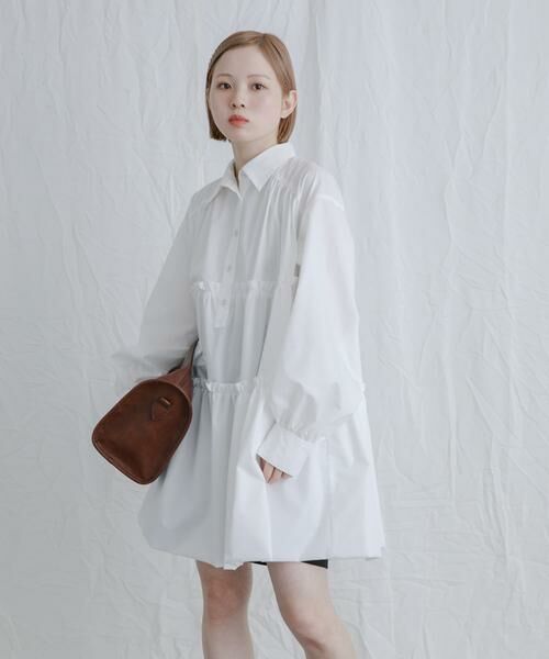 KBF / ケービーエフ ワンピース | ティアードバルーンミニワンピース | 詳細18