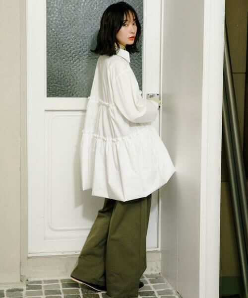 KBF / ケービーエフ ワンピース | ティアードバルーンミニワンピース | 詳細27