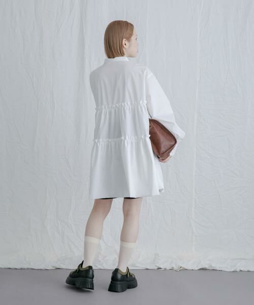 KBF / ケービーエフ ワンピース | ティアードバルーンミニワンピース | 詳細22