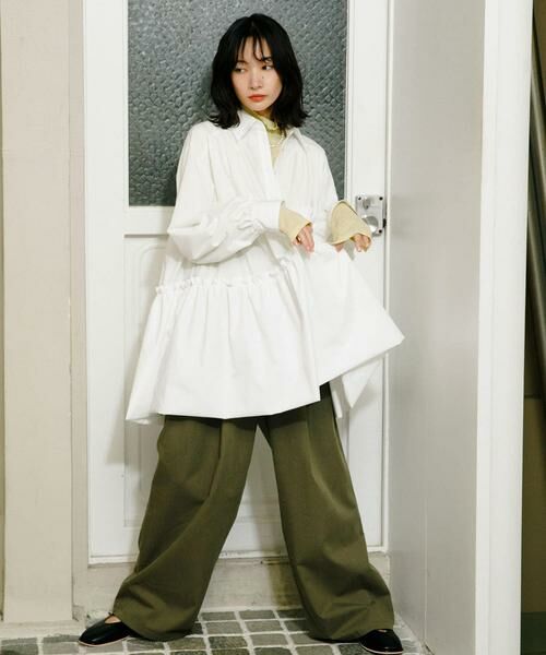 KBF / ケービーエフ ワンピース | ティアードバルーンミニワンピース | 詳細23