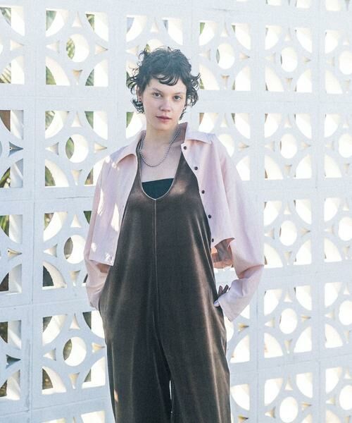 KBF / ケービーエフ サロペット・オールインワン | 2WAYベロアオールインワン | 詳細10