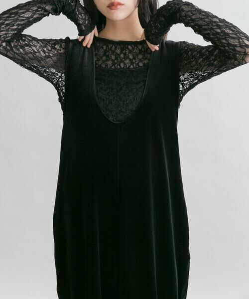 KBF / ケービーエフ サロペット・オールインワン | 2WAYベロアオールインワン | 詳細20