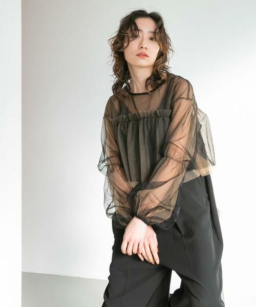 KBF / ケービーエフ サロペット・オールインワン | チュールブラウスSETベアサロペット | 詳細2