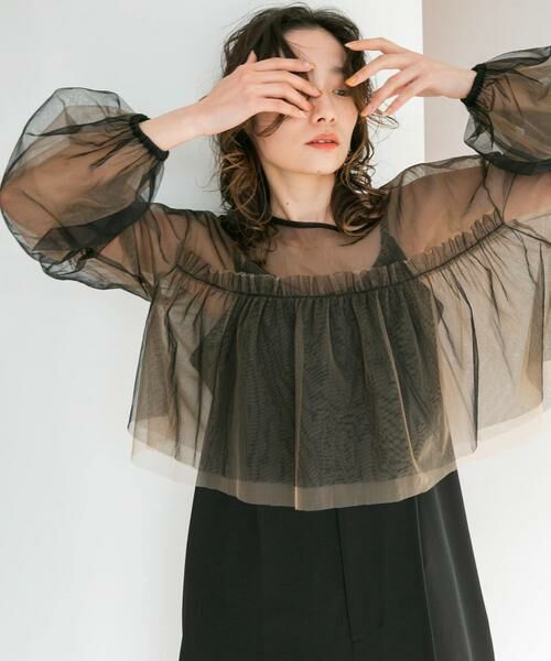 KBF / ケービーエフ サロペット・オールインワン | チュールブラウスSETベアサロペット | 詳細6