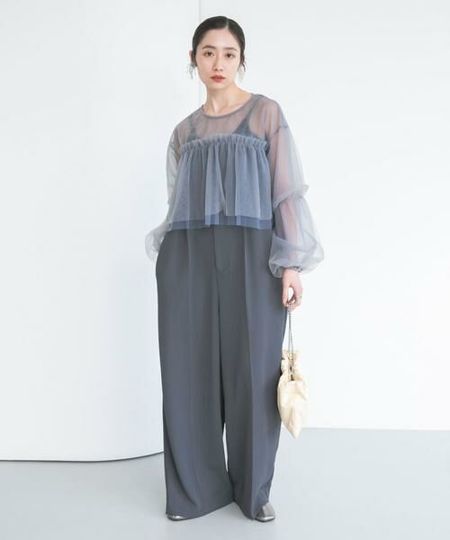 KBF / ケービーエフ サロペット・オールインワン | チュールブラウスSETベアサロペット | 詳細24