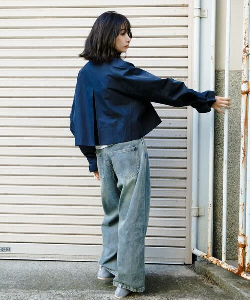 KBF / ケービーエフ その他アウター | BACKフレアショートジャケット | 詳細11