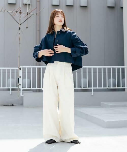 KBF / ケービーエフ その他アウター | BACKフレアショートジャケット | 詳細5