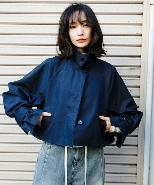 KBF / ケービーエフ その他アウター | BACKフレアショートジャケット | 詳細7