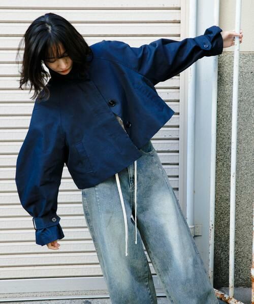 KBF / ケービーエフ その他アウター | BACKフレアショートジャケット | 詳細8