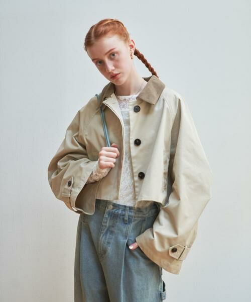 KBF / ケービーエフ その他アウター | BACKフレアショートジャケット | 詳細22