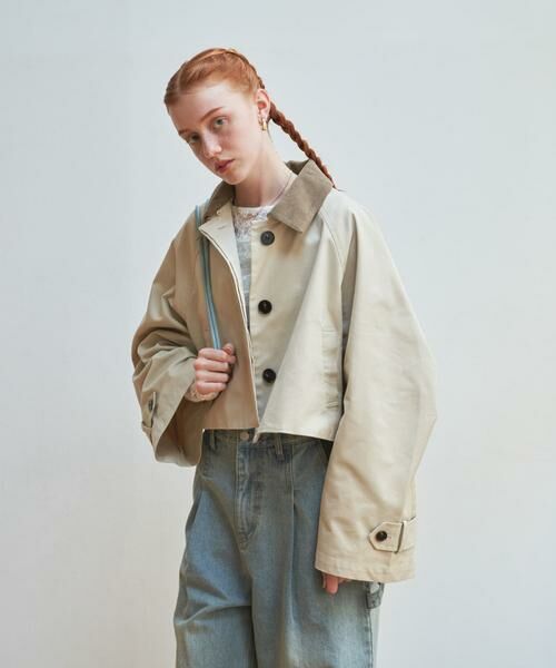 KBF / ケービーエフ その他アウター | BACKフレアショートジャケット | 詳細23