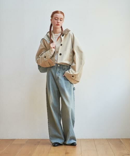 KBF / ケービーエフ その他アウター | BACKフレアショートジャケット | 詳細25