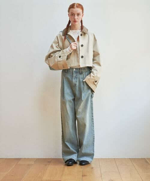 KBF / ケービーエフ その他アウター | BACKフレアショートジャケット | 詳細26