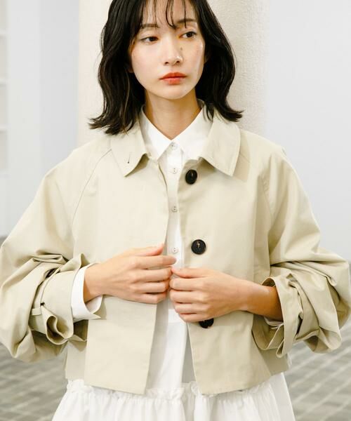 KBF / ケービーエフ その他アウター | BACKフレアショートジャケット | 詳細29