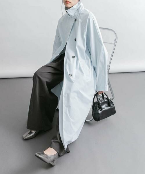 KBF / ケービーエフ ステンカラーコート | BACKスリットステンカラーコート | 詳細1