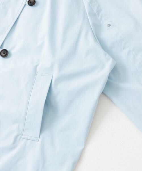 KBF / ケービーエフ ステンカラーコート | BACKスリットステンカラーコート | 詳細9