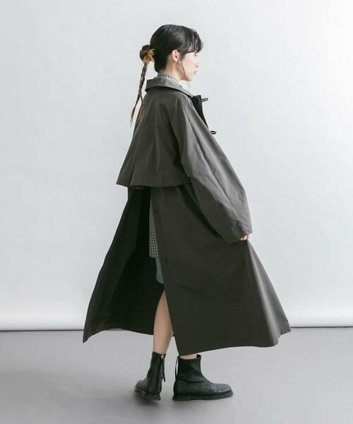 KBF / ケービーエフ ステンカラーコート | BACKスリットステンカラーコート | 詳細16
