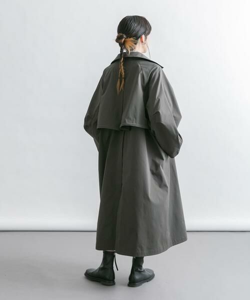 KBF / ケービーエフ ステンカラーコート | BACKスリットステンカラーコート | 詳細17