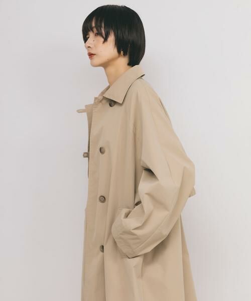 KBF / ケービーエフ ステンカラーコート | BACKスリットステンカラーコート | 詳細23