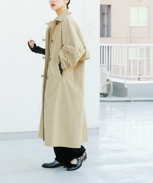 KBF / ケービーエフ ステンカラーコート | BACKスリットステンカラーコート | 詳細25