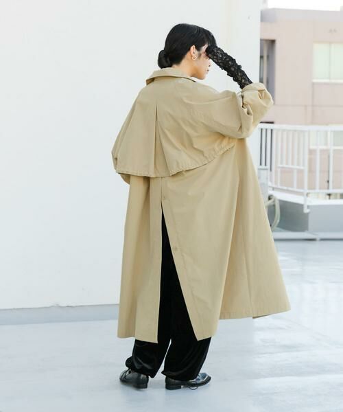 KBF / ケービーエフ ステンカラーコート | BACKスリットステンカラーコート | 詳細26