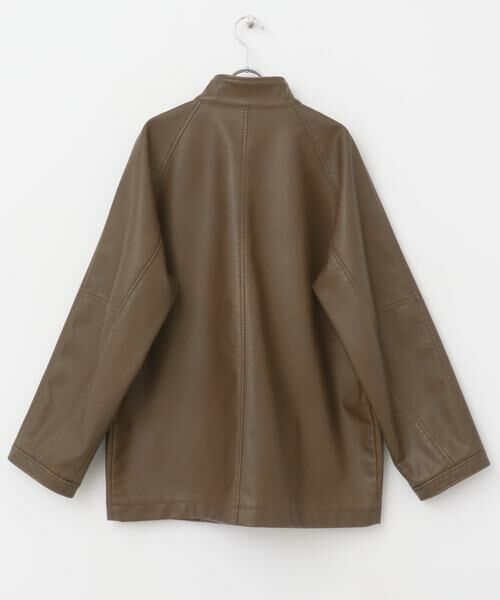 KBF / ケービーエフ レザーブルゾン・ジャケット | ウォッシュドサファリジャケット | 詳細14