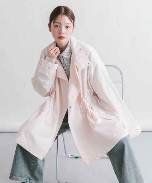 KBF / ケービーエフ ナイロンジャケット | スタンドカラーBIGナイロンジャケット | 詳細5