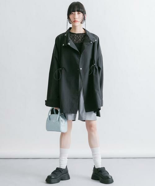 KBF / ケービーエフ ナイロンジャケット | スタンドカラーBIGナイロンジャケット | 詳細27