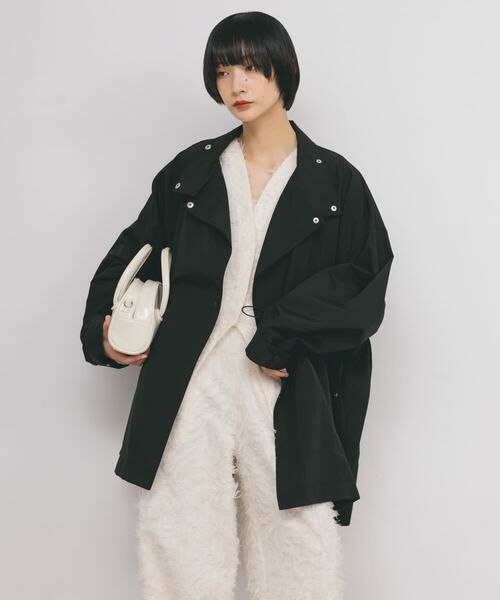 KBF / ケービーエフ ナイロンジャケット | スタンドカラーBIGナイロンジャケット | 詳細18