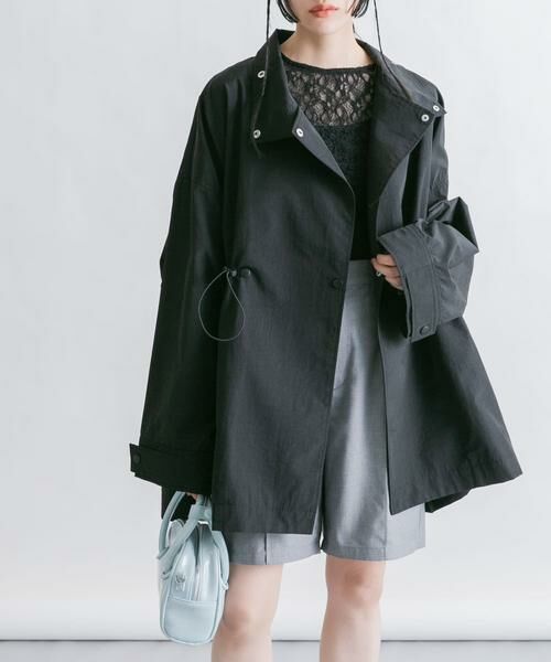 KBF / ケービーエフ ナイロンジャケット | スタンドカラーBIGナイロンジャケット | 詳細22