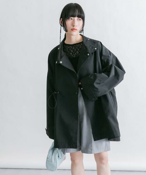 KBF / ケービーエフ ナイロンジャケット | スタンドカラーBIGナイロンジャケット | 詳細23