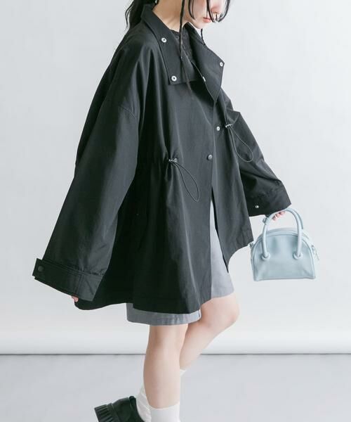 KBF / ケービーエフ ナイロンジャケット | スタンドカラーBIGナイロンジャケット | 詳細25