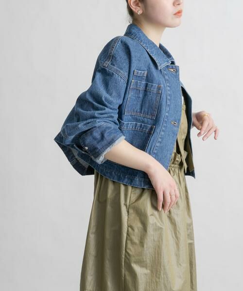 KBF / ケービーエフ Gジャン・デニムジャケット | WIDEデニムジャケット | 詳細10