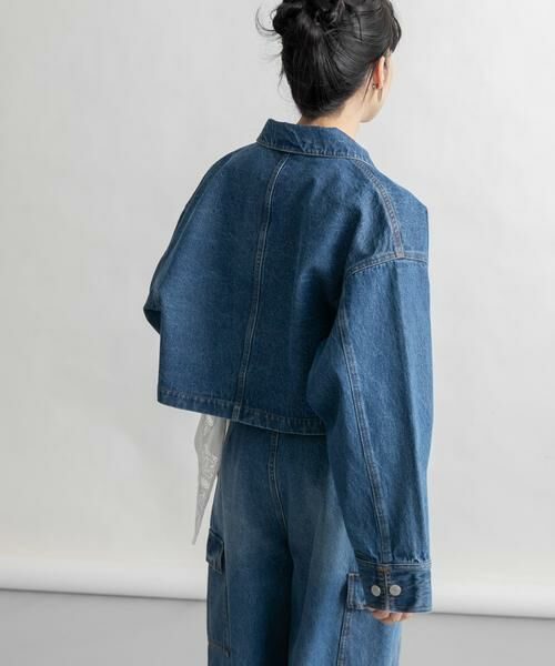 KBF / ケービーエフ Gジャン・デニムジャケット | WIDEデニムジャケット | 詳細3