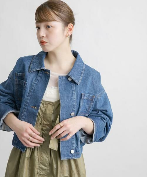 KBF / ケービーエフ Gジャン・デニムジャケット | WIDEデニムジャケット | 詳細7