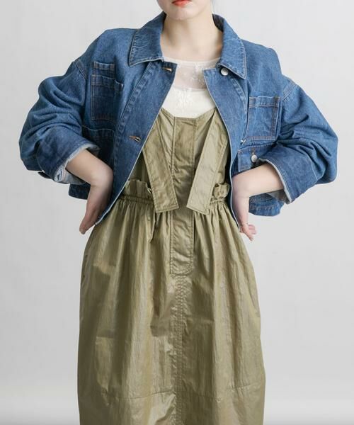 KBF / ケービーエフ Gジャン・デニムジャケット | WIDEデニムジャケット | 詳細9