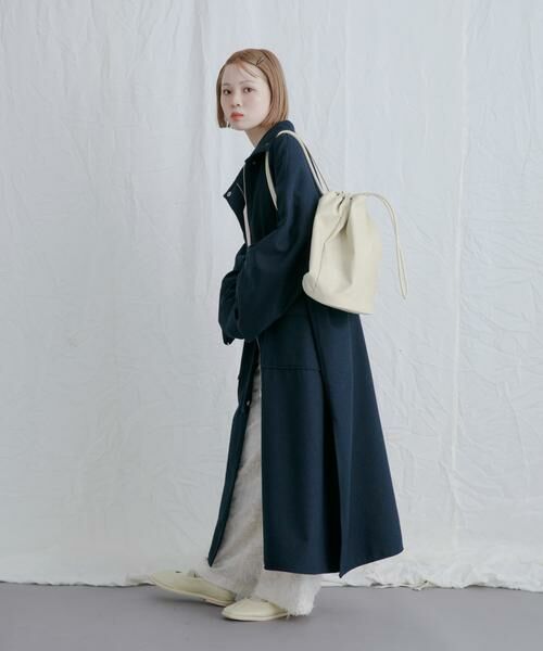 KBF / ケービーエフ その他アウター | スタンドカラーブークレコート | 詳細4