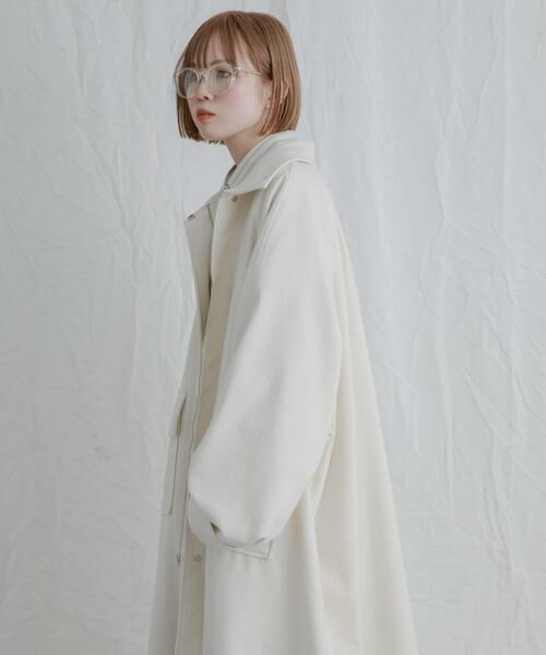 KBF / ケービーエフ その他アウター | スタンドカラーブークレコート | 詳細13
