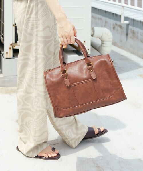 KBF / ケービーエフ ボストンバッグ | ヴィンテージライクボストンBAG | 詳細4