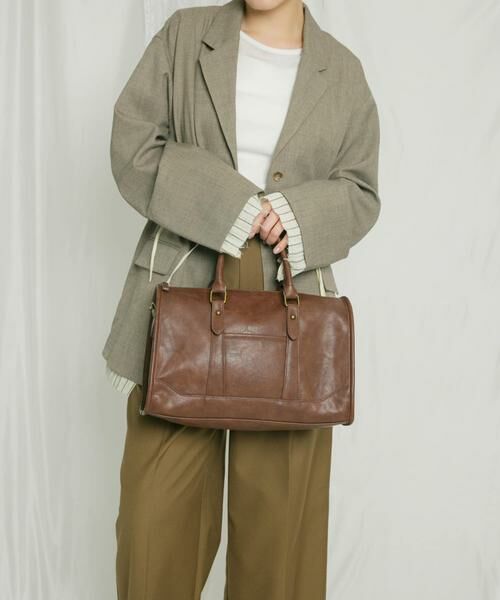 KBF / ケービーエフ ボストンバッグ | ヴィンテージライクボストンBAG | 詳細9